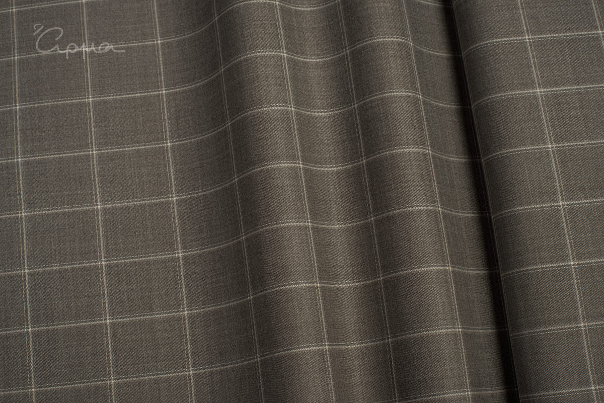 SUPER 150'S ΥΦΑΣΜΑ- ΚΑΡΟ ΣΧΕΔΙΟ- ΓΚΡΙ, ΜΠΕΖ, ΑΣΠΡΟ ΧΡΩΜΑ - ΙΤΑΛΙΑ