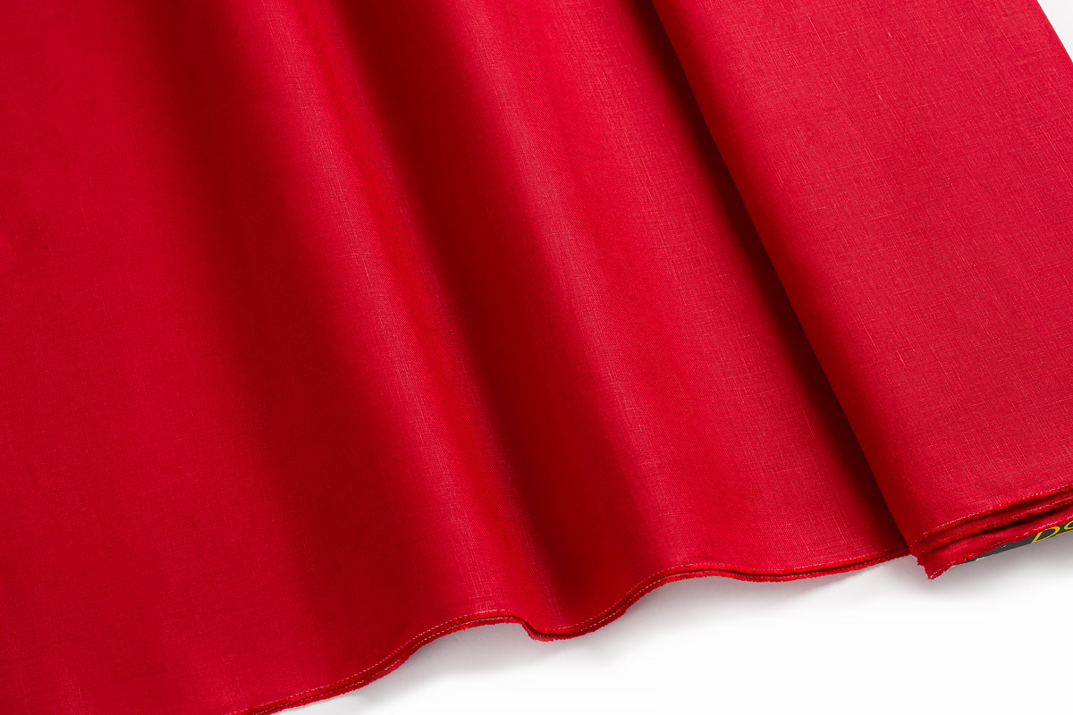 ΛΙΝΟ ΥΦΑΣΜΑ- ΚΟΚΚΙΝΟ ΧΡΩΜΑ