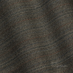 VINTAGE WOOL FABRIC- MULTI COLOR STRIPES- GRAY, BLUE, RED COLOR - ENGLAND