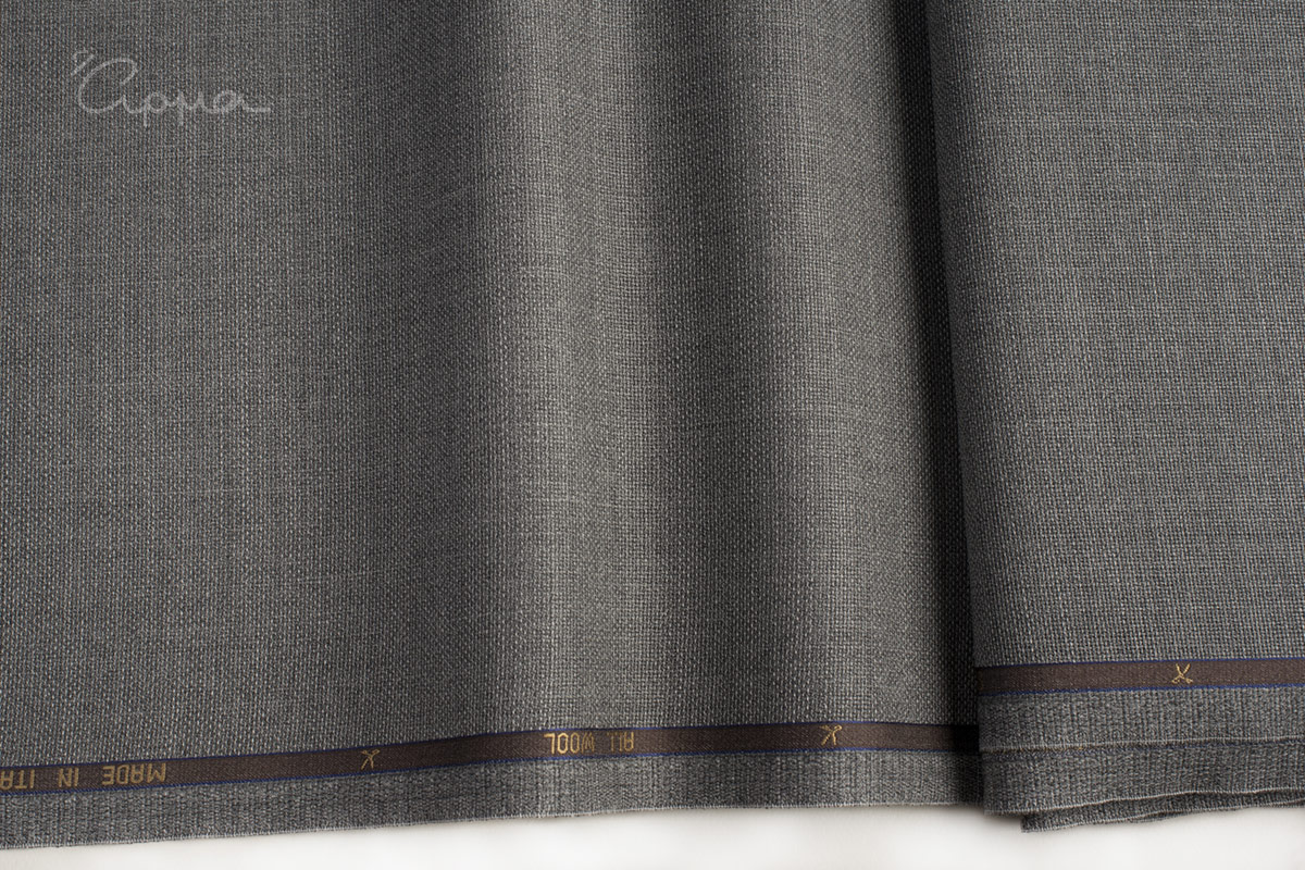 ΟΛΟΜΑΛΛΟ ΥΦΑΣΜΑ -ΨΑΘΑ ΤΥΠΟΥ HOPSACK- ΓΚΡΙ ΧΡΩΜΑ- VITALE BARBERIS CANONICO- ΙΤΑΛΙΑ