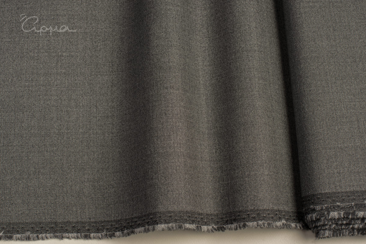 SUPER 120'S ΥΦΑΣΜΑ- ΔΙΧΡΩΜΟ - FIL A FIL- ΓΚΡΙ, ΜΑΥΡΟ ΧΡΩΜΑ - VITALE BARBERIS CANONICO