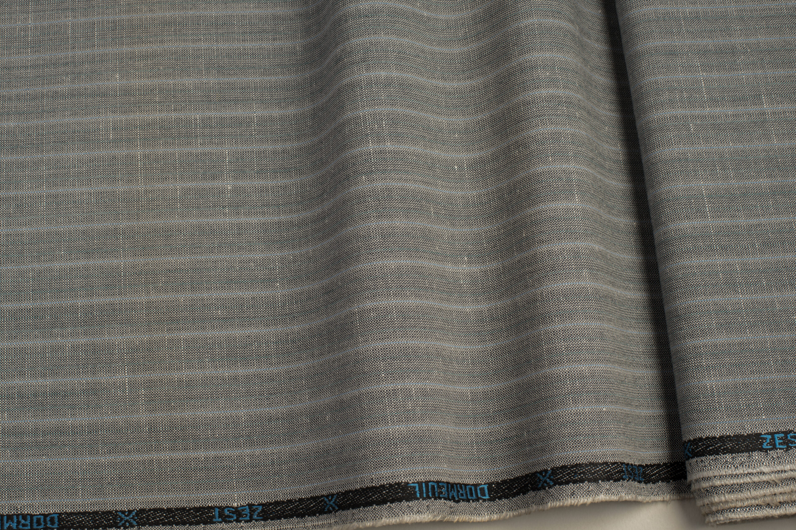 ΜΑΛΛΙ, MOHAIR ΥΦΑΣΜΑ - ΡΙΓΕ ΣΧΕΔΙΟ - ΑΝΟΙΧΤΟ ΓΚΡΙ, ΜΑΥΡΟ, ΑΣΠΡΟ ΧΡΩΜΑ - DORMEUIL