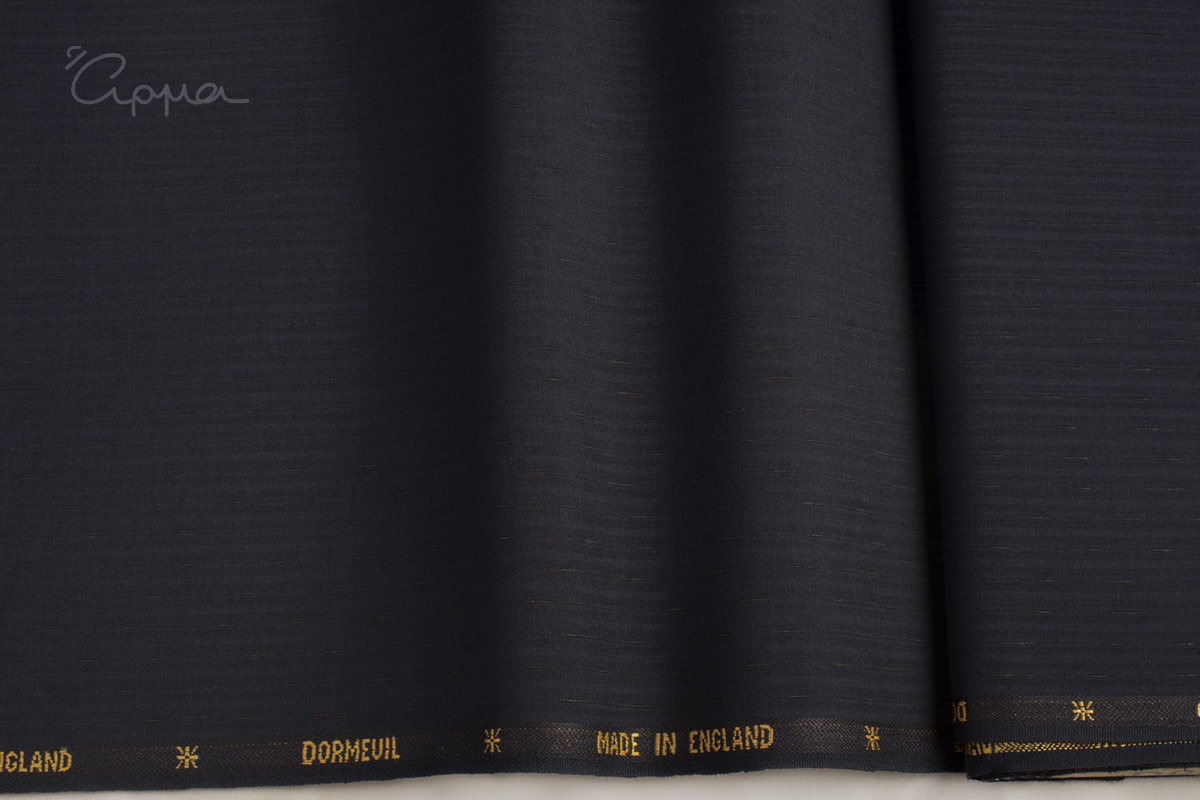 TERYLENE, ΜΑΛΛΙ ΥΦΑΣΜΑ - ΡΙΓΕ ΣΧΕΔΙΟ - ΣΚΟΥΡΟ ΜΠΛΕ, ΜΑΥΡΟ ΧΡΩΜΑ