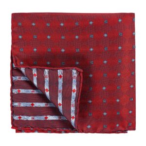 ΜΕΤΑΞΩΤΟ ΜΑΝΤΗΛΑΚΙ ΠΕΤΟΥ - ΓΕΩΜΕΤΡΙΚΑ ΣΧΕΔΙΑ - ΚΟΚΚΙΝΟ, ΜΑΥΡΟ ΧΡΩΜΑ