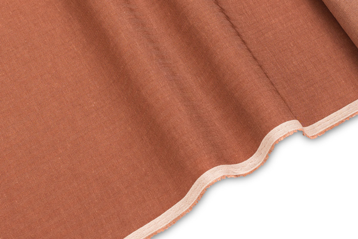 ΜΑΛΛΙ, ΛΙΝΟ ΥΦΑΣΜΑ- ΨΑΡΟΚΟΚΑΛΟ - ΠΟΡΤΟΚΑΛΙ ΧΡΩΜΑ - VITALE BARBERIS CANONICO