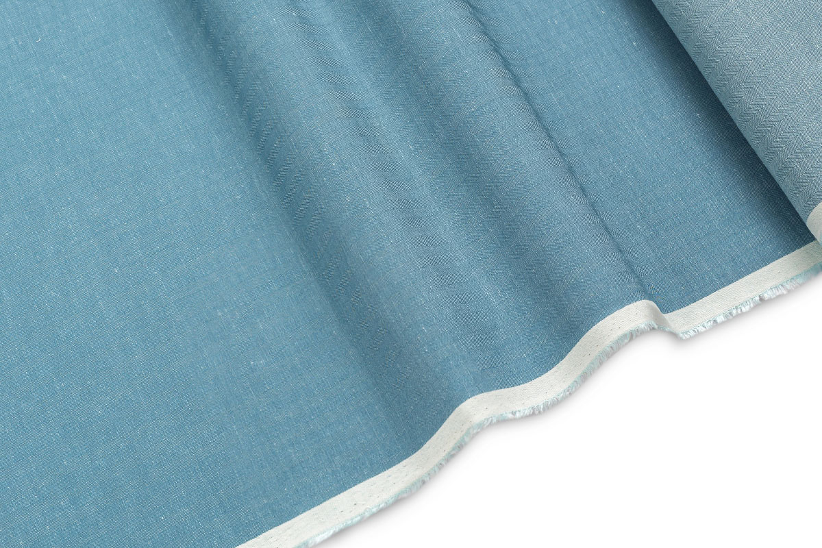 ΜΑΛΛΙ, ΛΙΝΟ ΥΦΑΣΜΑ- ΨΑΡΟΚΟΚΑΛΟ - ΓΑΛΑΖΙΟ ΧΡΩΜΑ - VITALE BARBERIS CANONICO