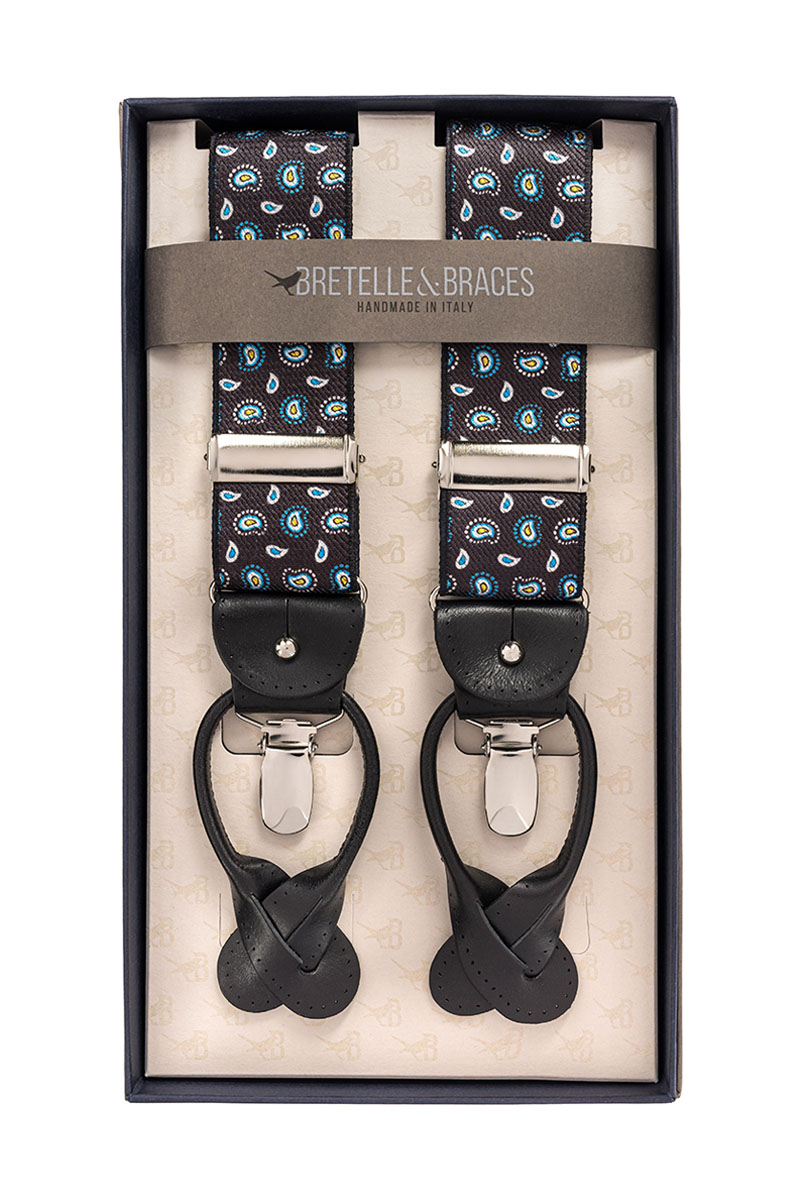 ΤΙΡΑΝΤΕΣ - ΛΑΧΟΥΡ ΣΧΕΔΙΟ- ΜΑΥΡΟ, ΜΠΛΕ ΧΡΩΜΑ