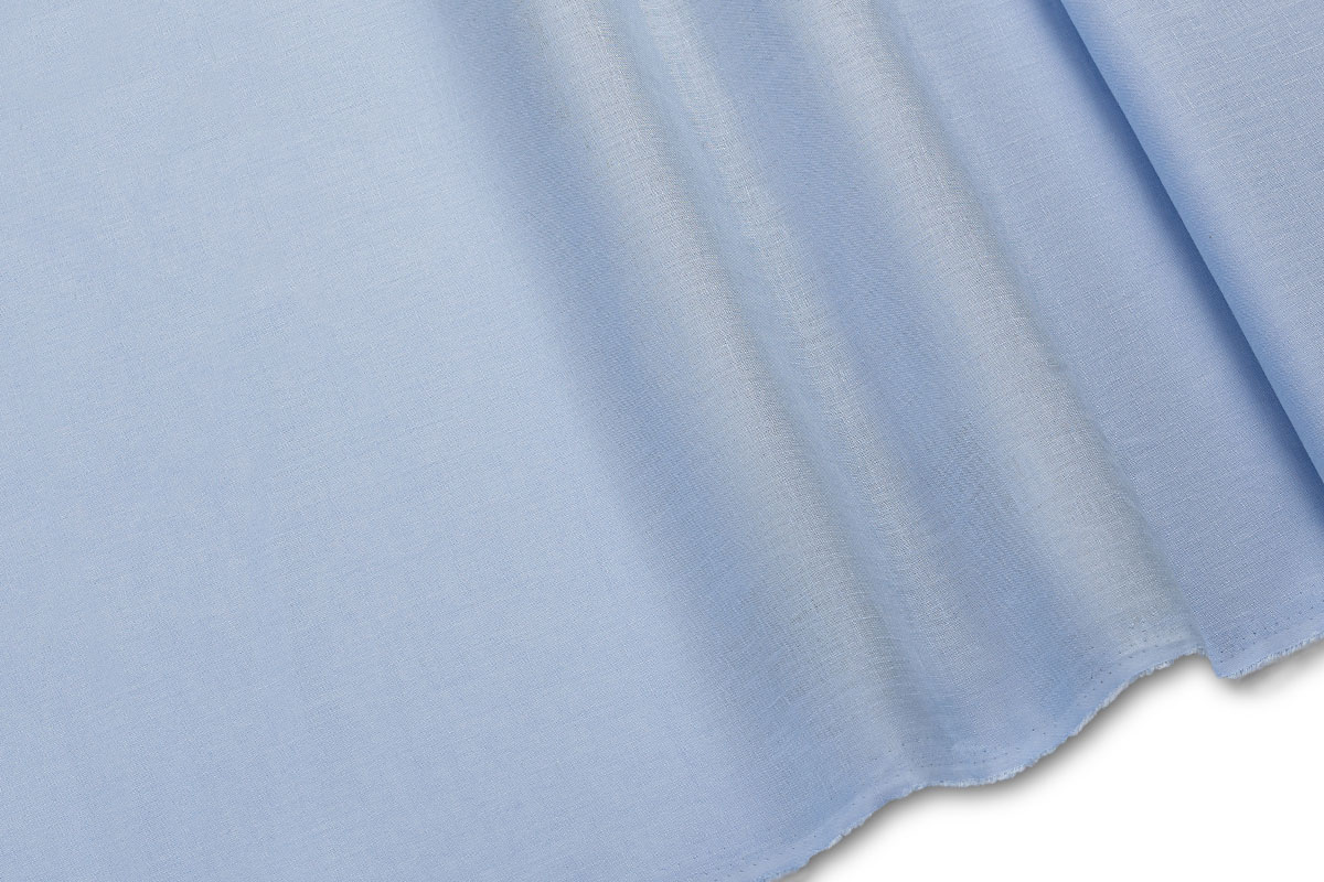 LINEN FABRIC- LIGHT BLUE COLOR