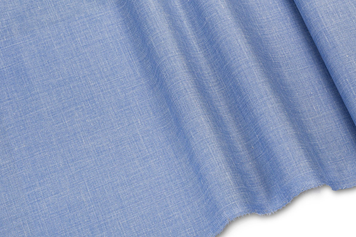ΜΑΛΛΙ, ΛΙΝΟ, ΜΕΤΑΞΙ ΥΦΑΣΜΑ - ΓΑΛΑΖΙΟ ΧΡΩΜΑ - VITALE BARBERIS CANONICO