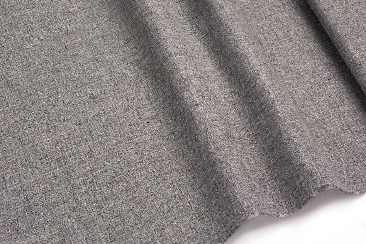 ΛΙΝΟ ΥΦΑΣΜΑ- ΓΚΡΙ ΧΡΩΜΑ - GUABBELO