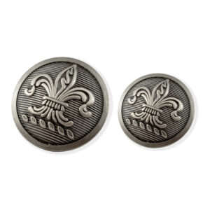 metaliko-koumpi-asimi-chroma-fleur-de-lis