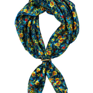 foulari-laimou-metaksoto-floral-schedia-skouro-mple-kokkino-prasino-galazio-chroma